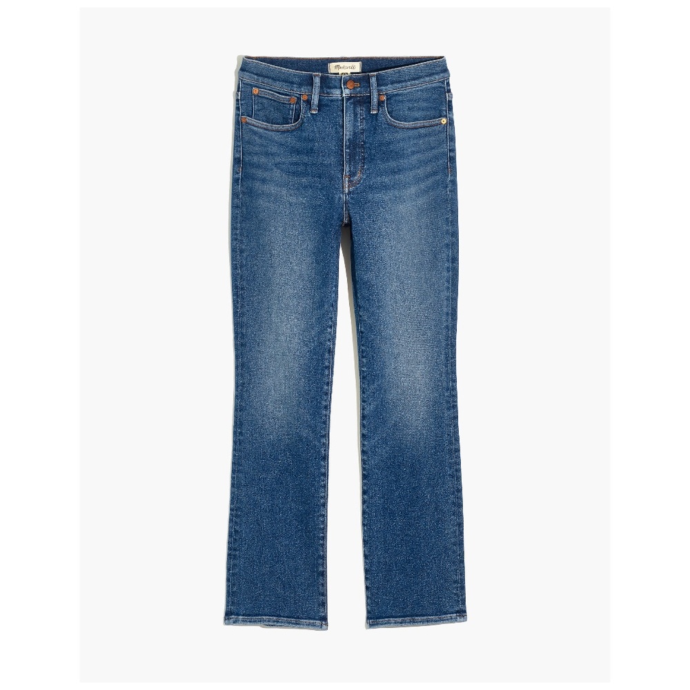 Madewell Cali Demi-Boot Jeans Size 31 Bodney Wash NWT